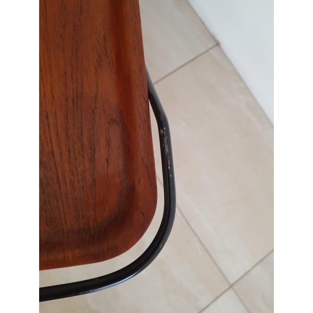 Mid-Century Modern Teak Serving Bar Cart by Paul Nagel for Jie Gantofta, Sweden, 1960s For Sale - Image 5 of 12