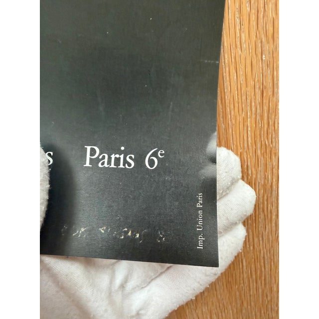 1980s Luis Marsans (1930–2015), Peintures &Amp; Dessins, 1988, Exhibition Poster, Printed in France For Sale - Image 5 of 9