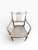 Set of 4 Maitland-Smith Silver & Gold Leaf Armchairs With New Caning & Cushions For Sale - Image 9 of 17