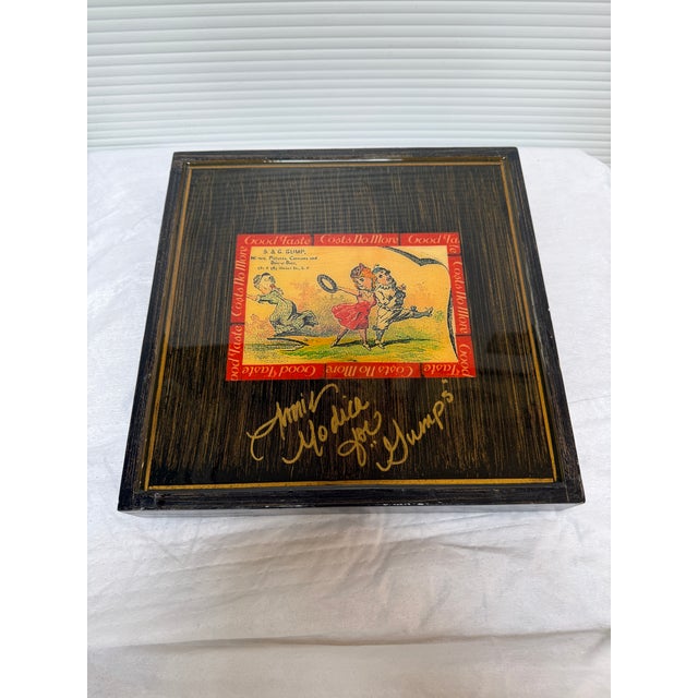 Arts & Crafts Annie Modica Mo Dice Lacquered Tray, Signed For Sale - Image 3 of 12