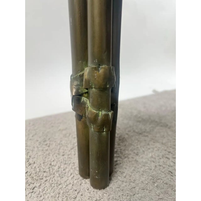 Rare Philip & Kelvin LaVerne "Chan Boucher'" Signed Bronze & Pewter Coffee Table For Sale - Image 18 of 18