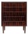 Vintage Danish Mid-Century Five-Drawer Rosewood Tallboy Dresser 1960s For Sale