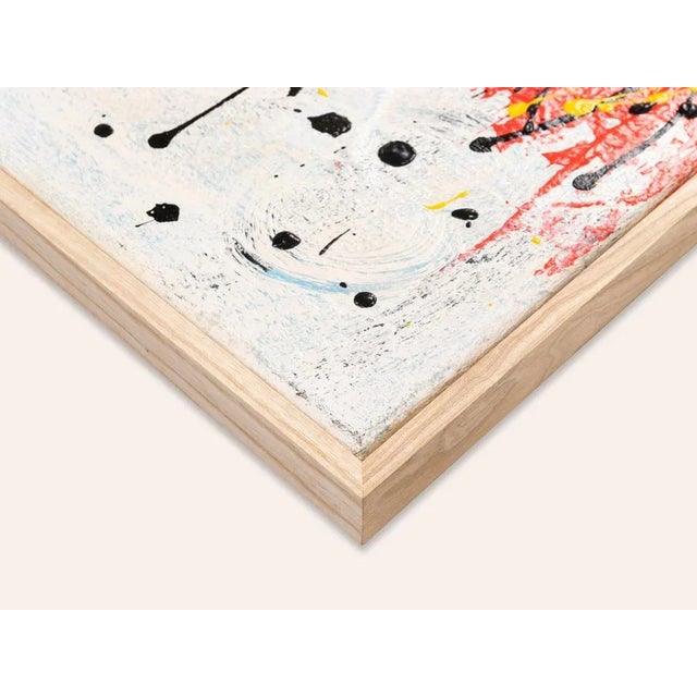 Abstract Composition I, Oil & Acrylic on Canvas For Sale - Image 9 of 11