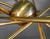 Large Shanghai Brass Chandelier attributed to Stilnovo, 1950s For Sale - Image 14 of 15