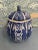 Blue 1990’s Chinoiserie Blue and White Porcelain Pumpkin Jar For Sale - Image 8 of 8