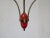 Italian Red Brass Filigree Pendant, 1950s For Sale - Image 11 of 15