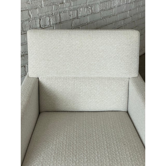 Wood Holly Hunt Sculptural Lounge Chair For Sale - Image 7 of 9