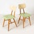 1960s Mid-Century Dining Chairs in Green Painted Plywood from Ton, Former Czechoslovakia, 1960s, Set of 2 For Sale - Image 5 of 8