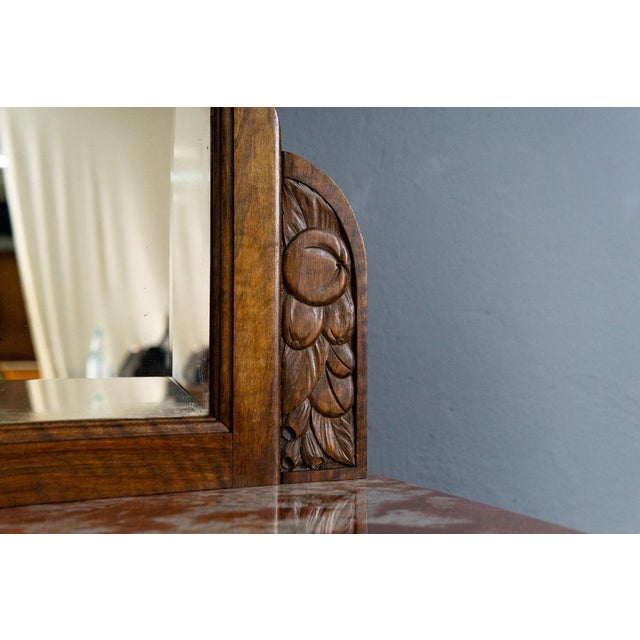 Brown Vintage Chest of Drawers Cupboard For Sale - Image 8 of 18