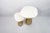 Metal Side Tables with White Rock Crystal and Brass Top from Ginger Brown, Set of 2 For Sale - Image 7 of 9