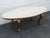 This Coffee Table is made out of metal, wood, and marble. This Coffee Table has French style and design, antique gold...