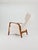 Brown German Lounge Chair with Foot Rest, 1940s For Sale - Image 8 of 11