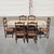 Antique Oval Marble-Top Dining Table With Turned Wood Base For Sale - Image 17 of 18