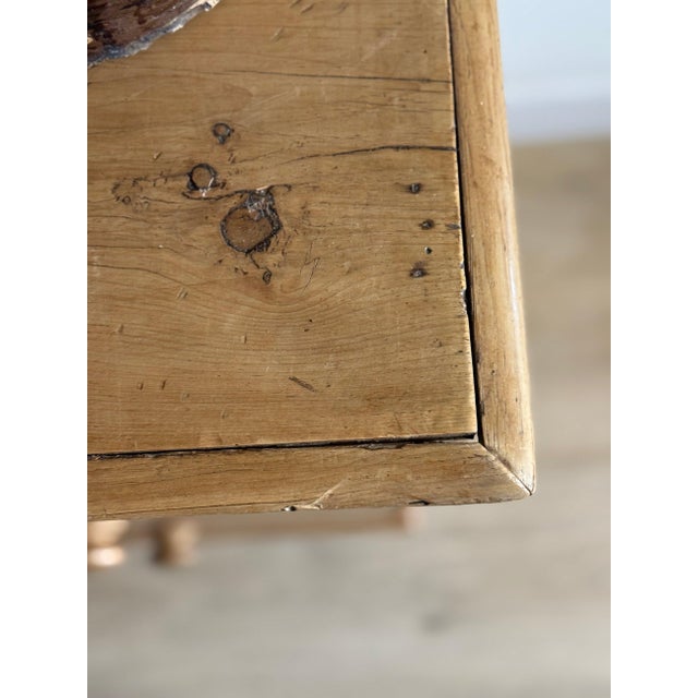 Antique English Pine Dresser/Chest of Drawers For Sale - Image 4 of 6