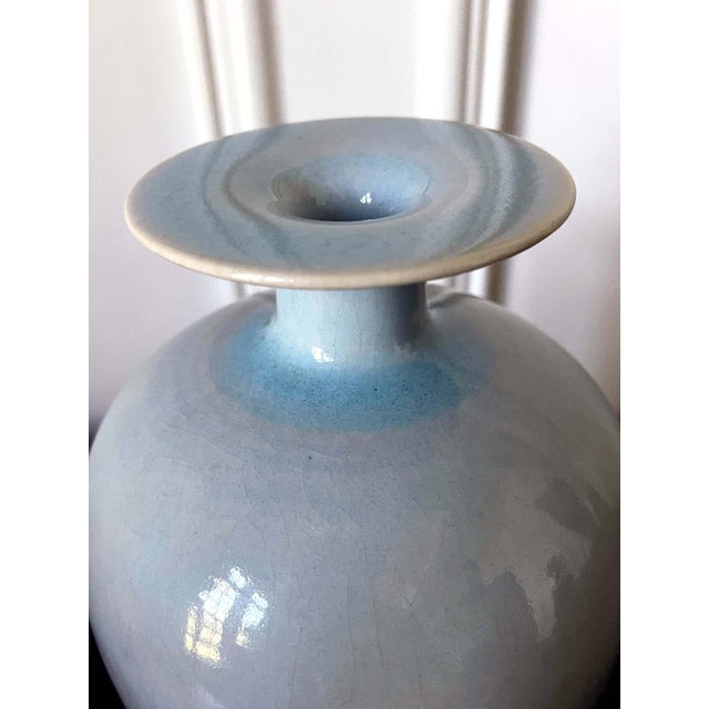 Lavender Studio Ceramic Vase Brother Thomas Bezanson For Sale - Image 8 of 14