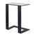 Kenora White Marble Accent Table For Sale - Image 9 of 11