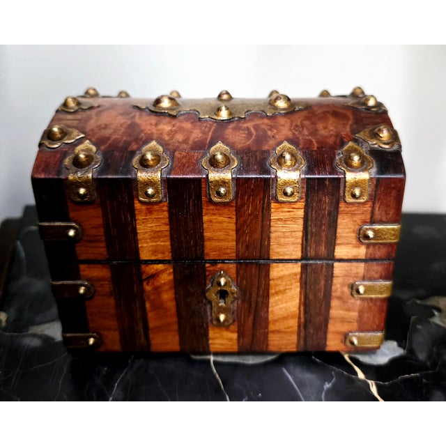 Victorian Mid 19th Century Victorian Dome-Top Perfume Casket For Sale - Image 3 of 8