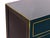 Oriental Black Lacquer Moon Face One Drawer End Table Nightstand For Sale - Image 12 of 12