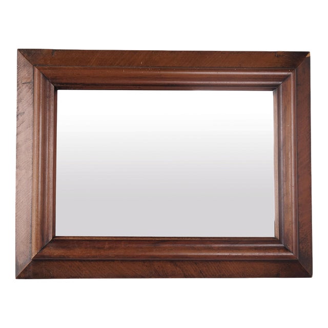 Mirror with Walnut Frame, 1890s For Sale