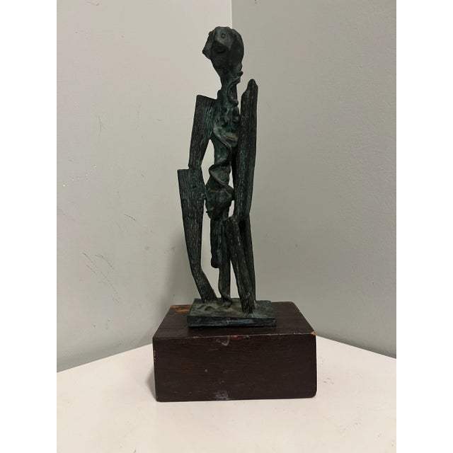 Bronze 1962, Robert Thomas (1924-1987), Midcentury Bronze Sculpture, “Herm” For Sale - Image 8 of 8