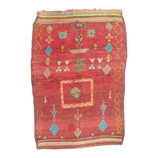 Vintage Taznakht Moroccan Rug, 06'07 X 09'10 For Sale