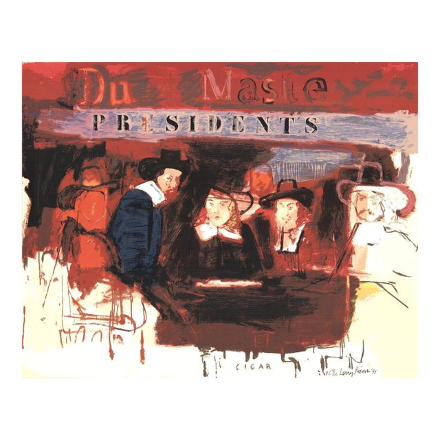 Larry Rivers Dutch Masters, 1991 - Signed For Sale