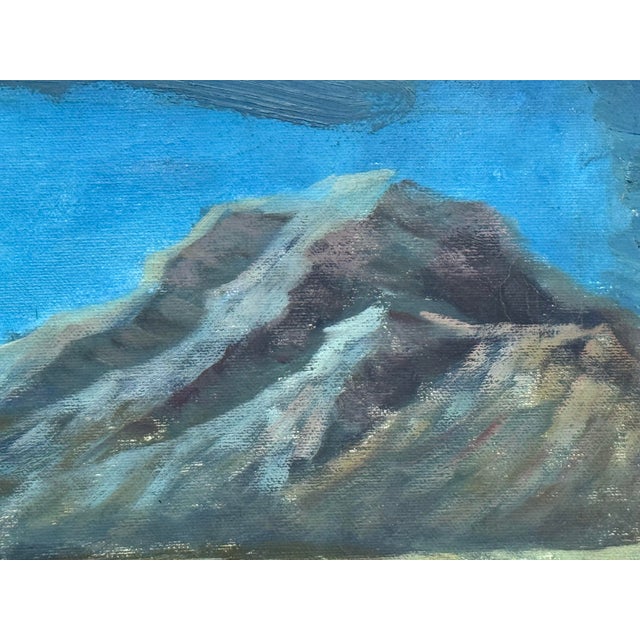 Late 20th Century Alfonso Coastal Beach Scene Painting on Canvas For Sale - Image 5 of 12