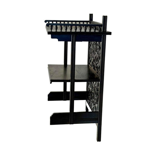Antique Carved Wall Shelf For Sale - Image 4 of 4