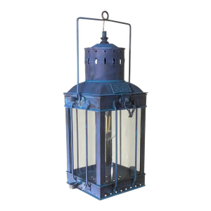 Funky Vintage 1939 Style British Solid Brass Cargo Ship Hanging Lantern