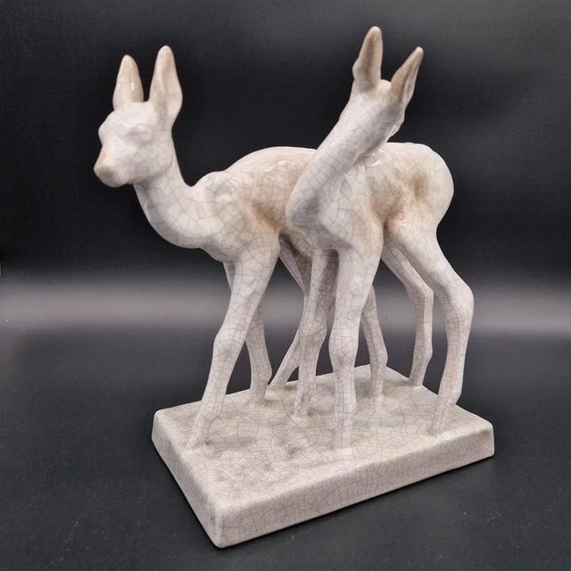 Rehe Figurine from Else Bach Ceramic, 1937 For Sale - Image 6 of 6