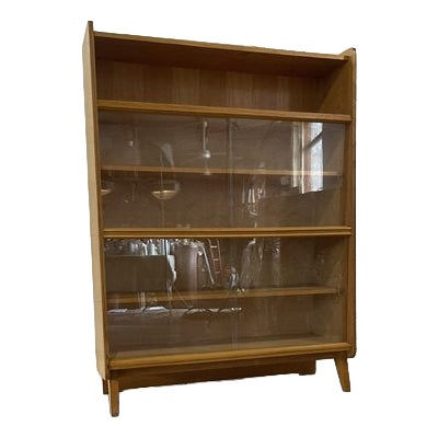 Vintage Show / Bookcase by Tatra Nabytok N.P. Pravenec, 1970 For Sale