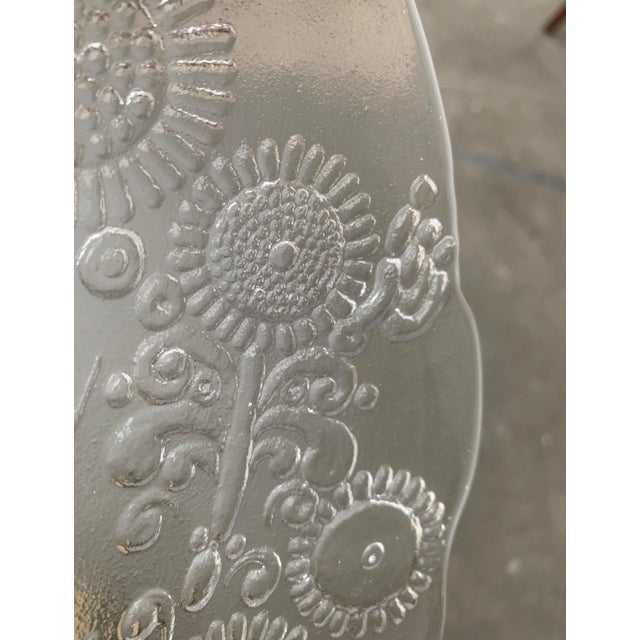 Vintage Swedish Doran Glass Plate by Goran Warff for Kosta Boda For Sale - Image 12 of 18