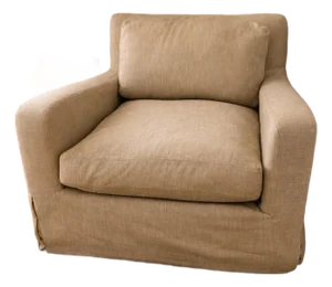 Restoration Hardware - Belgian Slipcovered Track Arm Chair
