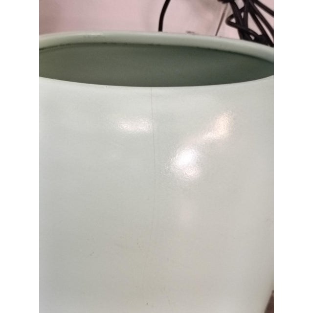 Ceramic C437 Green Ceramic Vase by Antonia Campi for Sci Laveno, Italy, 1960s For Sale - Image 7 of 8
