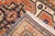 Textile Vintage Hand-Knotted Persian Ardebil Rug 4'9" X 6'6" For Sale - Image 7 of 16