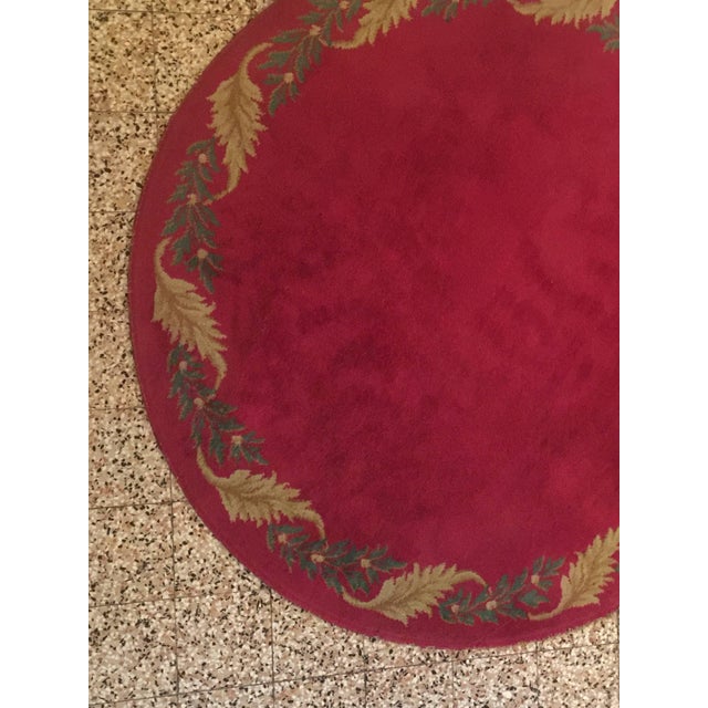 Art Deco Peacock Art Deco Inspired Wool Rug by Doris Leslie Blau For Sale - Image 3 of 6