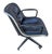 Metal MCM to Modern Executive Armchair by Charles Pollock for Knoll Black Leather & 4 Prong Swivel Base For Sale - Image 7 of 18