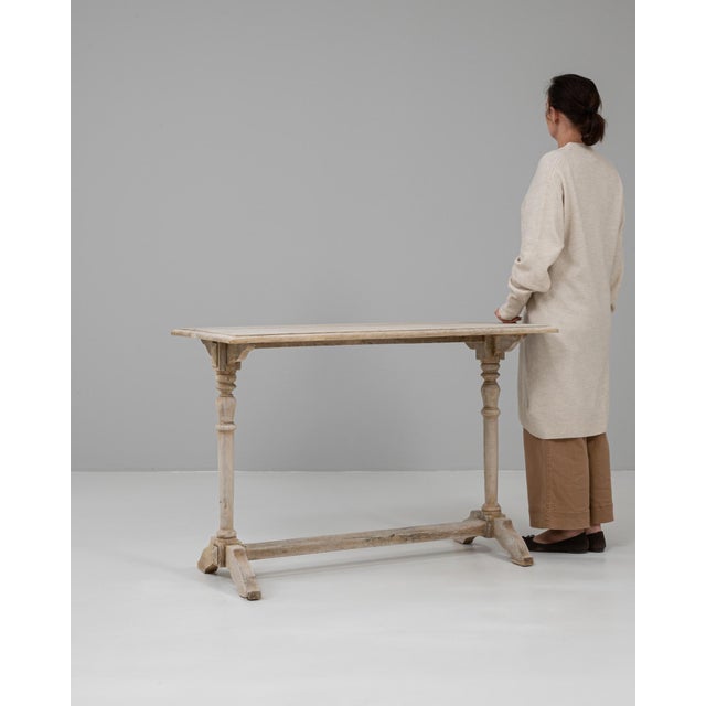 20th Century French Oak Console Table For Sale - Image 4 of 18