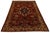 Mid-20th Century Vintage Turkish Anatolian Oushak Rug With Terracotta & Indigo Floral Medallion For Sale In New York - Image 6 of 9