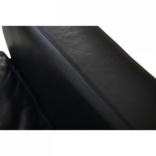 LC2/1 Chair in Black Pelle Leather by Le Corbusier, 2000s For Sale - Image 6 of 18