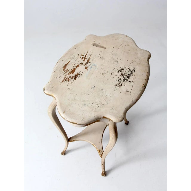 Antique French Provincial Side Table For Sale - Image 6 of 13