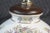 Vintage Hand-Painted Floral Chinoiserie Porcelain Ginger Jar Urn Lamp Peonies For Sale - Image 12 of 18