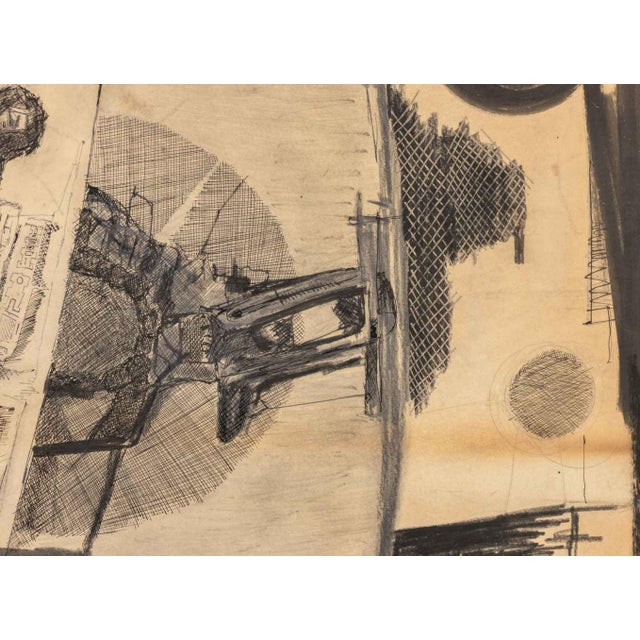Wood Agudelo Abstract Composition Assemblage, 1966 For Sale - Image 7 of 9