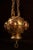 Metal Early 20th Century Renaissance Revival Flush-Mount Lamp With Glass Cabochons For Sale - Image 7 of 7
