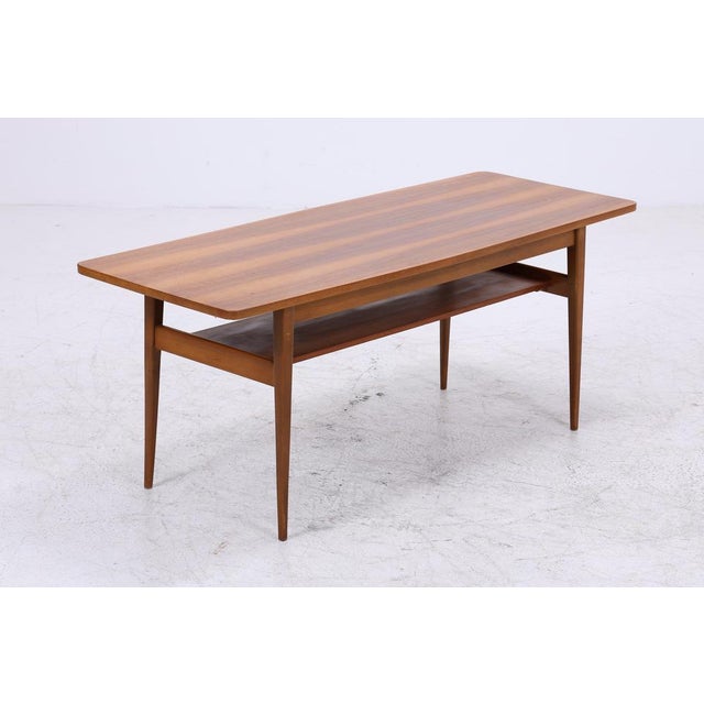 Vintage Wooden Coffee Table, 1950s For Sale - Image 11 of 13