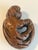 Wood Antique Folk Art Monkey Seed Carving For Sale - Image 7 of 8