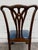 Vintage English Chippendale Style Carved Mahogany Dining Chairs - Set of 8 For Sale - Image 9 of 12