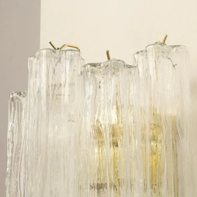 Gold Vintage Murano Glass Sconce, 1990s For Sale - Image 8 of 13