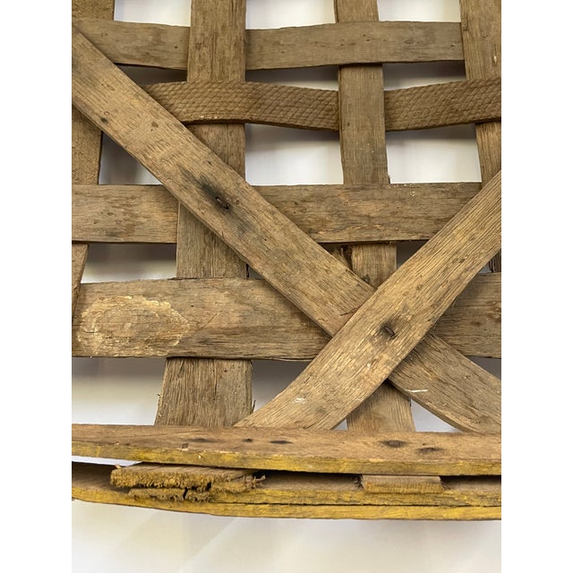 Large Authentic Antique Tobacco Basket Chairish