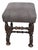Antique 17c William & Mary Walnut Ottoman Footstool.